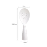 Muỗng gạo mặt cười sáng tạo loại đứng, muỗng nấu cơm bếp đạt tiêu chuẩn thực phẩm