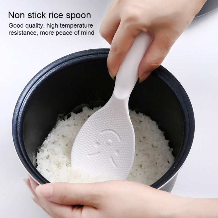Muỗng gạo mặt cười sáng tạo loại đứng, muỗng nấu cơm bếp đạt tiêu chuẩn thực phẩm