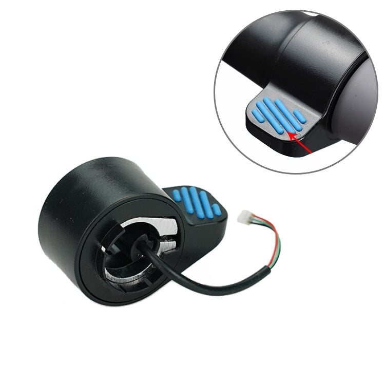 Phụ kiện tay ga vặn cho xe scooter Ninebot ES1 / ES2 / ES3 / ES4, màu xanh dương
