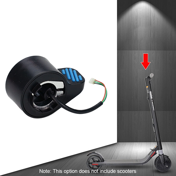 Phụ kiện tay ga vặn cho xe scooter Ninebot ES1 / ES2 / ES3 / ES4, màu xanh dương
