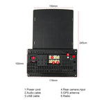 Máy nghe nhạc MP5 xe hơi màn hình dọc 9.7 inch HD kính 2.5D, máy đa năng Android dẫn đường, tiêu chuẩn, tiêu chuẩn + 4 đèn camera, tiêu chuẩn + 8 đèn camera, tiêu chuẩn + 12 đèn camera