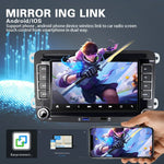 Phù Hợp Cho Máy Nghe Nhạc Đa Phương Tiện Xe Volkswagen 7 inch Điều Hướng Bluetooth Tích Hợp Camera Lùi Android 10.0, 1+16G, 2+16G, 2+32G
