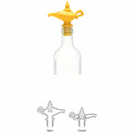 Nắp rót chai rượu vang đỏ silicone sáng tạo hình đèn Aladdin, nút chai không khí thủ công, bộ 3 nút chai rượu