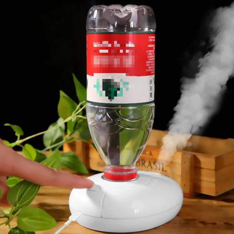 Máy tạo độ ẩm không khí mini siêu âm để bàn di động USB cho chai nước khoáng gia đình, Máy tạo độ ẩm không khí