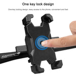 Giá Đỡ Điện Thoại Xe Đạp Điện Có Thể Xoay 360 Độ Giá Đỡ Điều Chỉnh Bốn Chiều Cho Xe Máy, Tay Lái, Gương Chiếu Hậu
