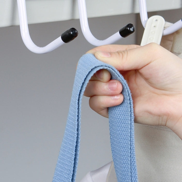 Giá đựng đồ đầu giường tầng trên ký túc xá, giỏ treo đầu giường, giỏ treo màu đen + móc đen, giỏ treo màu trắng + móc trắng