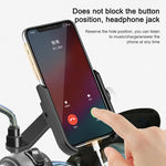 Giá đỡ điện thoại di động cho xe đạp, xe máy, xe điện điều hướng, tay lái, gương chiếu hậu