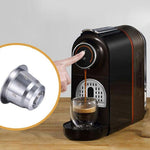Viên cà phê bằng thép không gỉ tái sử dụng với nhiều bộ lọc cà phê điền đầy, viên cà phê