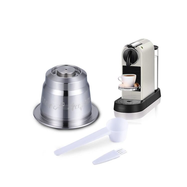Viên cà phê bằng thép không gỉ tái sử dụng với nhiều bộ lọc cà phê điền đầy, viên cà phê