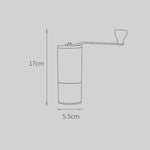 Máy pha cà phê cầm tay gia đình có tay quay, máy xay cà phê thủ công tháo rời, M3 không logo