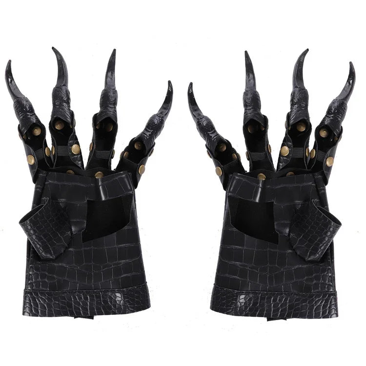 Phụ kiện bóng lễ hội Halloween, găng tay cosplay móng rồng, găng tay móng rồng