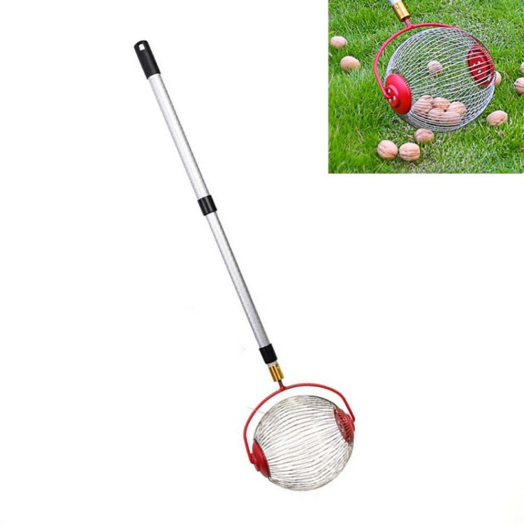 Dụng cụ làm vườn thu nhặt hạt, hái quả, hái óc chó, hái hạt dẻ, cần kéo dài + bánh xe cuộn nhỏ, cần kéo dài + bánh xe cuộn lớn