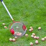 Garden Tools Nut Collector Fruit Picker Picking Walnut Picking Chestnut Picker, Telescopic Rod+Small Scroll Wheel, Telescopic Rod+Big Scroll Wheel