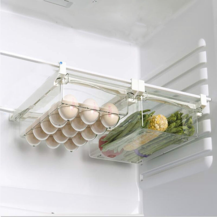 Hộp lưu trữ tủ lạnh loại ngăn kéo vuông đa chức năng bảo quản thực phẩm gia dụng, 1 hộp đựng trứng, 1 hộp bảo quản tươi, 2 hộp đựng trứng, 2 hộp bảo quản tươi, 1 hộp đựng trứng + 1 hộp bảo quản tươi, 1 hộp không có móc