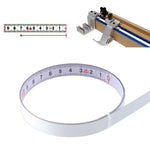 Thước thép dính có thước cuộn keo tự dính, 1m, 2m, 3m, 4m, 5m mặt trước; 1m, 2m, 3m, 4m, 5m mặt sau; 1m, 2m, 3m điểm giữa