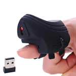 Chuột lười ngón tay không dây GM306 2.4GHz có đầu thu USB, GM306 2.4GHz không dây