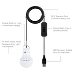 Đèn pin cắm trại USB, đèn khẩn cấp, 2 cái