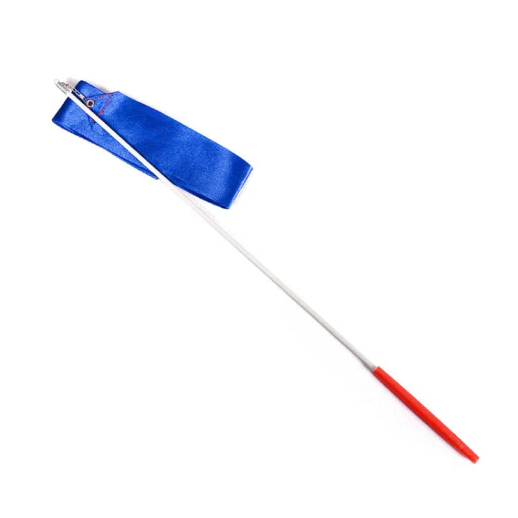 5 chiếc ruy băng thể dục nghệ thuật dài 4m làm đạo cụ múa cho trẻ em, màu hồng hoa hồng, hồng, đỏ, cam, vàng, xanh lá, xanh dương
