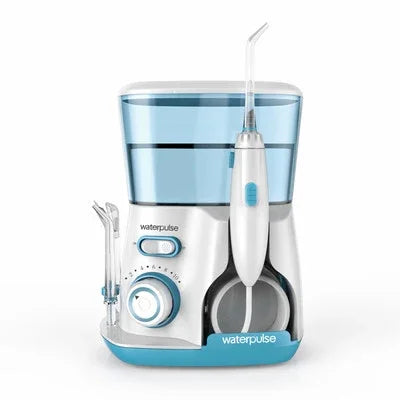 Máy tăm nước Waterpulse V300 dung tích 800ml, máy làm sạch răng miệng, dùng cho Mỹ, Anh, EU