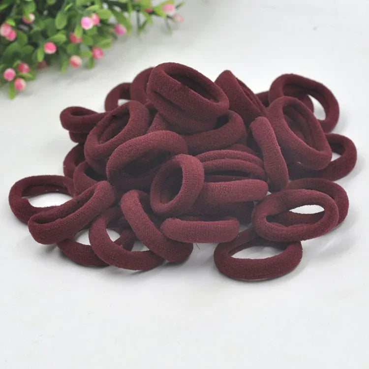Bộ 20 Chiếc Dây Buộc Tóc Cao Su Cho Bé Gái