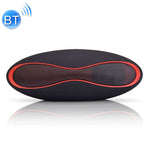 Loa Bluetooth mini 3D stereo hình bóng bầu dục có khe cắm thẻ TF (màu xanh dương)