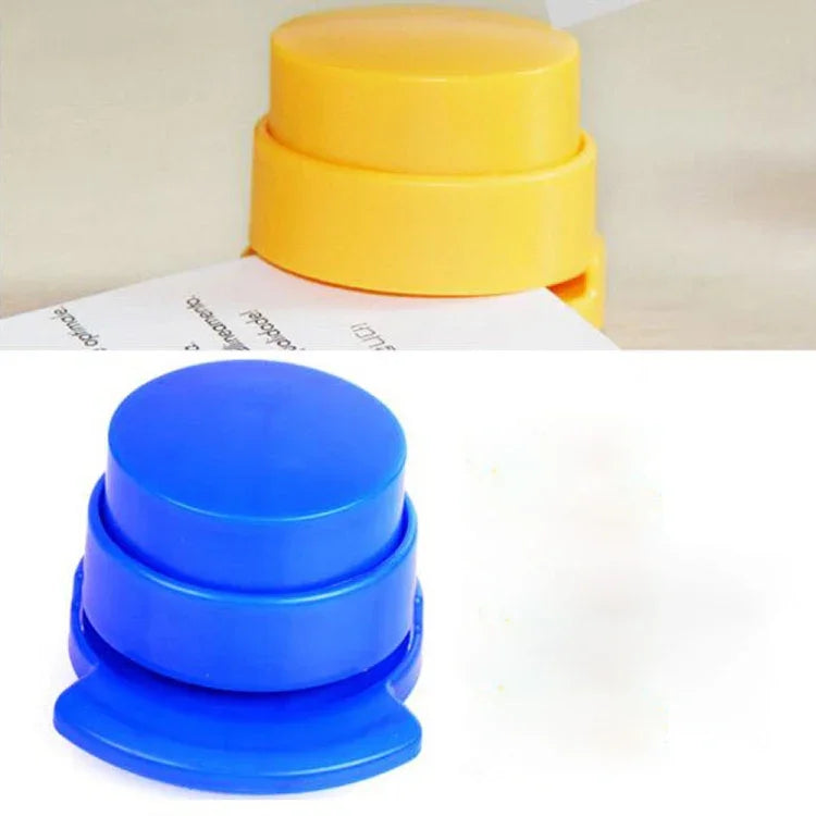 Dập ghim giấy rời không ghim, máy đóng sách không kim, giao màu ngẫu nhiên, máy đóng sách không kim