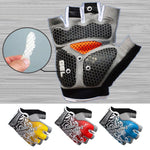 Găng tay đạp xe chống sốc chống trượt tập thể dục nâng tạ, găng tay nửa ngón, M, L, XL
