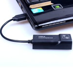 Bộ chuyển đổi USB sang RJ45 Ethernet 10/100 Mbps, USB 2.0 100Mbps