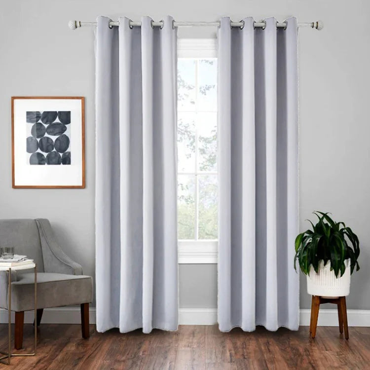 Rèm chắn nắng cách nhiệt chính xác cao, rèm màu trơn, 42x84 Inch（107x213CM）, 52x63 Inch（132x160CM）, 52x84（132x213）
