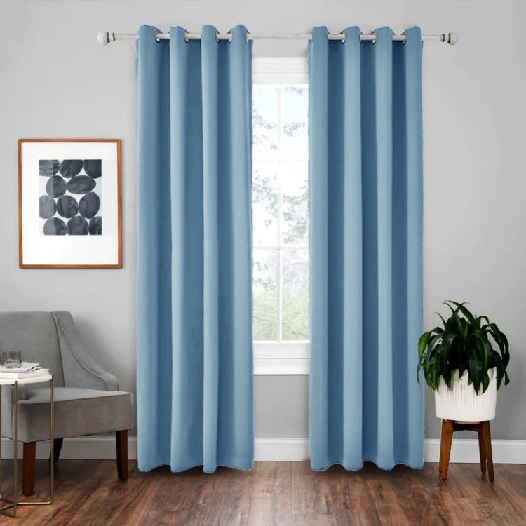 Rèm chắn nắng cách nhiệt chính xác cao, rèm màu trơn, 42x84 Inch（107x213CM）, 52x63 Inch（132x160CM）, 52x84（132x213）