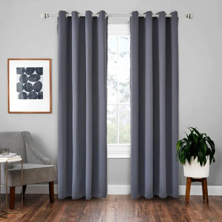 Rèm chắn nắng cách nhiệt chính xác cao, rèm màu trơn, 42x84 Inch（107x213CM）, 52x63 Inch（132x160CM）, 52x84（132x213）