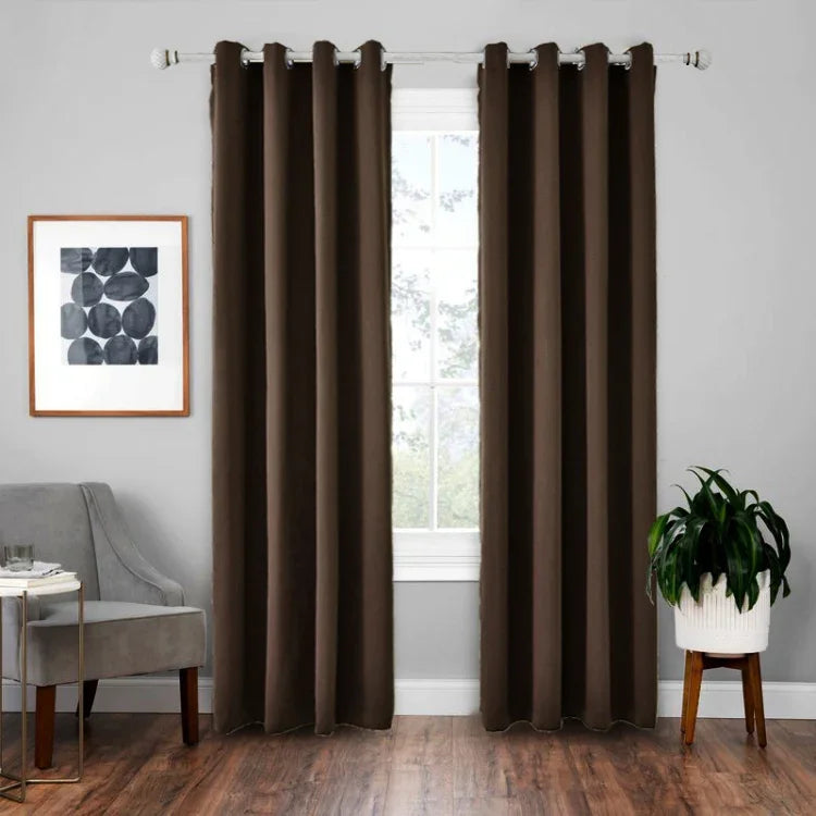 Rèm chắn nắng cách nhiệt chính xác cao, rèm màu trơn, 42x84 Inch（107x213CM）, 52x63 Inch（132x160CM）, 52x84（132x213）