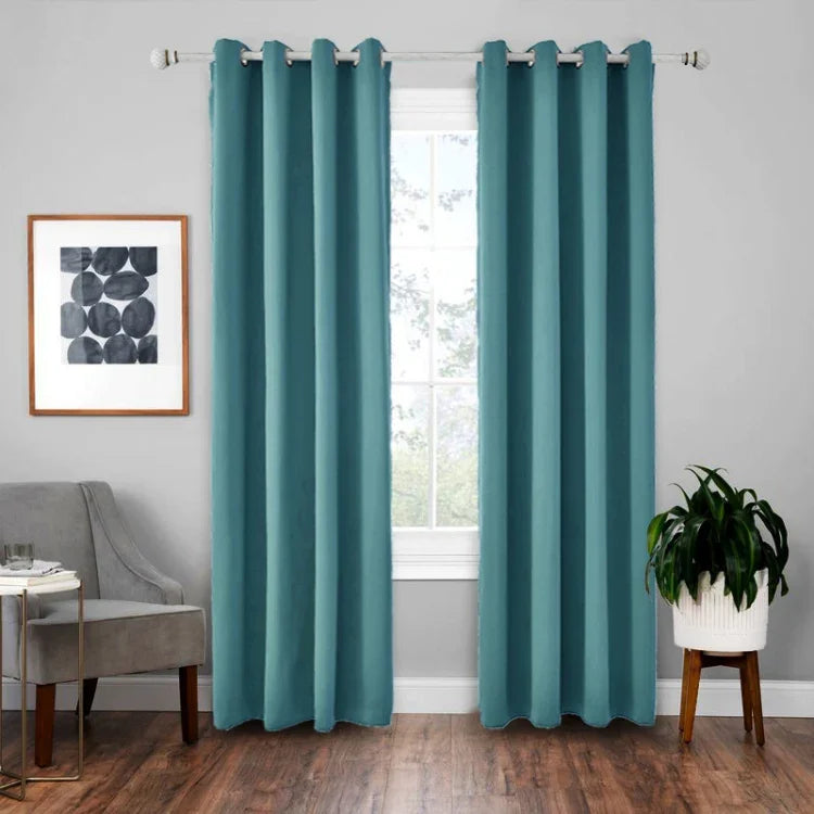 Rèm chắn nắng cách nhiệt chính xác cao, rèm màu trơn, 42x84 Inch（107x213CM）, 52x63 Inch（132x160CM）, 52x84（132x213）