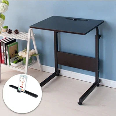 Bàn laptop tháo rời cho giường lười, bàn học, bàn máy tính cạnh giường, Kích thước: 60x40cm