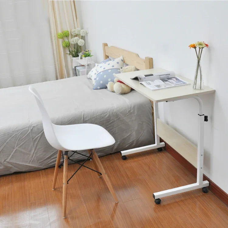Bàn laptop tháo rời cho giường lười, bàn học, bàn máy tính cạnh giường, Kích thước: 60x40cm