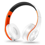 Tai nghe Bluetooth tai nghe không dây Stereo gập được thể thao có micro, tai nghe rảnh tay MP3