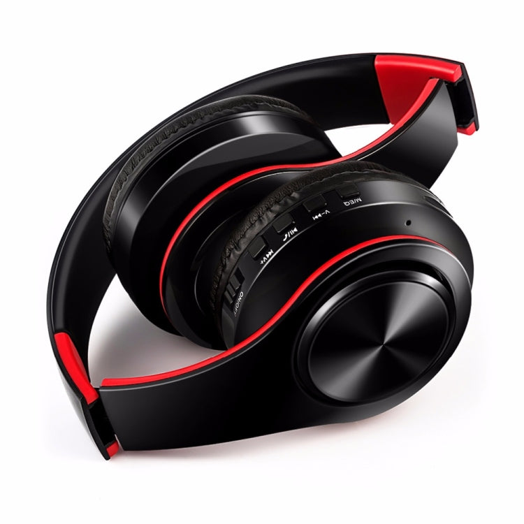 Tai nghe Bluetooth stereo HiFi không dây cho Xiaomi iPhone Samsung Tablet, có mic, Hỗ trợ thẻ SD & FM