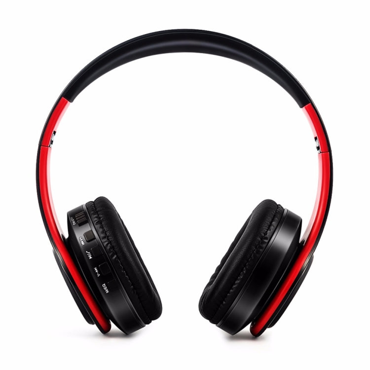 Tai nghe Bluetooth stereo HiFi không dây cho Xiaomi iPhone Samsung Tablet, có mic, Hỗ trợ thẻ SD & FM
