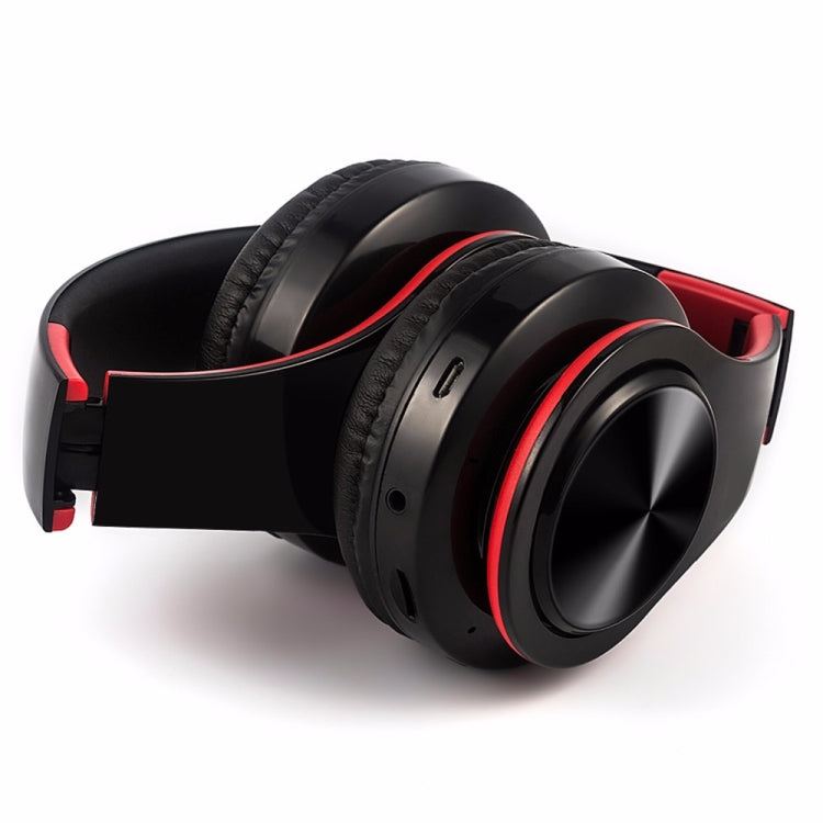 Tai nghe Bluetooth stereo HiFi không dây cho Xiaomi iPhone Samsung Tablet, có mic, Hỗ trợ thẻ SD & FM