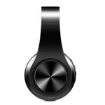 Tai nghe Bluetooth stereo HiFi không dây cho Xiaomi iPhone Samsung Tablet, có mic, Hỗ trợ thẻ SD & FM