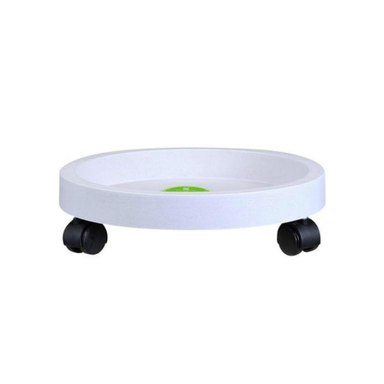 Khay Chậu Cây Có Bánh Xe Tròn Đa Năng Dễ Di Chuyển, Đế Nhựa Đựng Chậu Cây Vườn