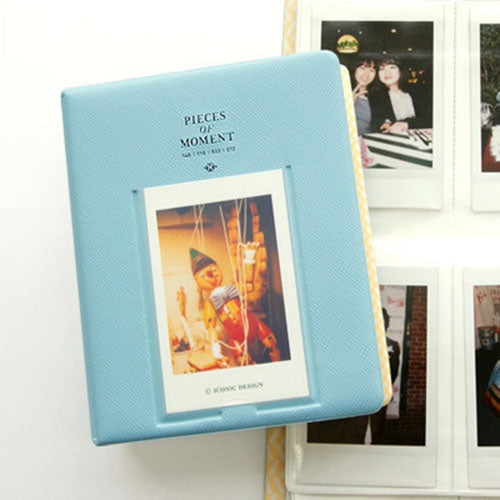 64 Pockets Name Card Pieces for Fujifilm Instax Mini 8 /7s /70 /25 /50s /90, 64 Pockets Beige, 64 Pockets Blue, 64 Pockets Green, 64 Pockets Orange, 64 Pockets Pink, 64 Pockets Sky Blue