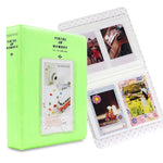 64 Pockets Name Card Pieces for Fujifilm Instax Mini 8 /7s /70 /25 /50s /90, 64 Pockets Beige, 64 Pockets Blue, 64 Pockets Green, 64 Pockets Orange, 64 Pockets Pink, 64 Pockets Sky Blue