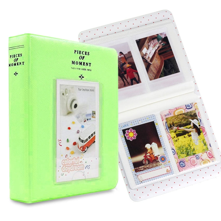 64 Pockets Name Card Pieces for Fujifilm Instax Mini 8 /7s /70 /25 /50s /90, 64 Pockets Beige, 64 Pockets Blue, 64 Pockets Green, 64 Pockets Orange, 64 Pockets Pink, 64 Pockets Sky Blue
