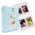 64 Pockets Name Card Pieces for Fujifilm Instax Mini 8 /7s /70 /25 /50s /90, 64 Pockets Beige, 64 Pockets Blue, 64 Pockets Green, 64 Pockets Orange, 64 Pockets Pink, 64 Pockets Sky Blue