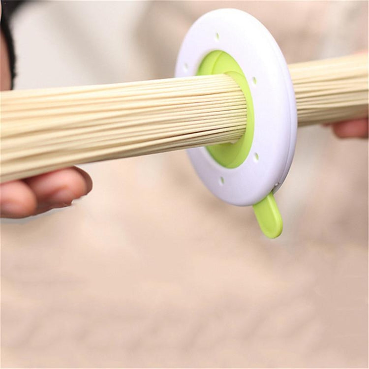 Bộ 2 dụng cụ giới hạn đo mì pasta điều chỉnh được, hướng dẫn chia khẩu phần điều chỉnh được
