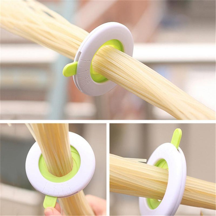 Bộ 2 dụng cụ giới hạn đo mì pasta điều chỉnh được, hướng dẫn chia khẩu phần điều chỉnh được