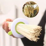Bộ 2 dụng cụ giới hạn đo mì pasta điều chỉnh được, hướng dẫn chia khẩu phần điều chỉnh được
