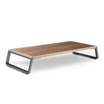 Giá đỡ màn hình với chân kim loại cho iMac MacBook màn hình LCD máy in, tổ chức bàn làm việc Lapdesk chắc chắn tiết kiệm không gian
