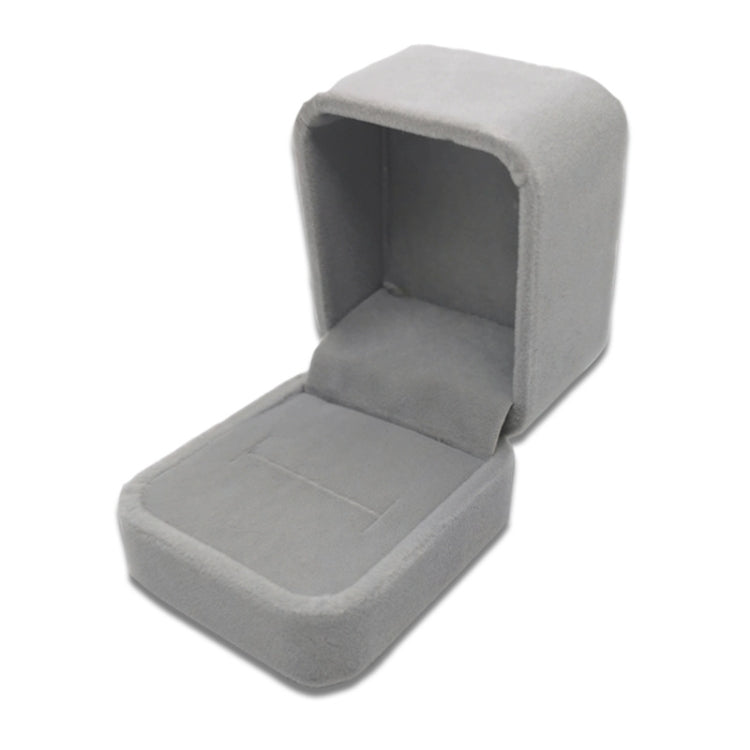 Hộp quà đựng trang sức tinh xảo, 5x5.5cm (Nỉ xám), 7x7cm (Nỉ xám), 7.5x7.5cm (Nơ)